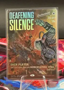 Deafening Silence (Showcase) 120 FOIL MTG Special Guests SPG NM X1 - Image 1