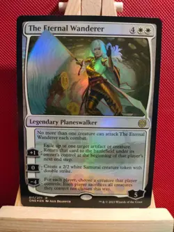 The Eternal Wanderer FOIL - Phyrexia: All Will be One - Rare - NM - MTG - Image 1