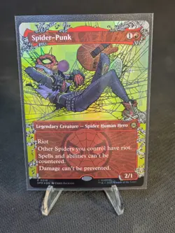 Spider-Punk (0210) (Borderless) Marvel's Spider-Man Foil - Image 1