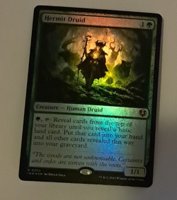 Hermit Druid Foil NM MTG Innistrad Remastered Magic the Gathering - Image 1