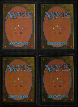 4x Grizzly Bears Signed Altered MTG Jeff A Menges Fish Alter Trout Bass LOT - Image 2