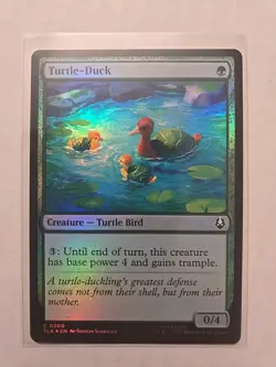 Turtle-Duck (Foil) - Avatar - NM - Common - Creature - MTG - Image 1
