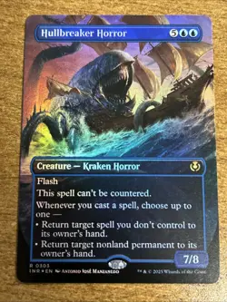 Hullbreaker Horror (Borderless) Innistrad Remastered Foil NM-M Unplayed MTG 0303 - Image 1