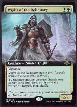 Wight of the Reliquary - 460 Extended Foil MTG MH3 - Image 1