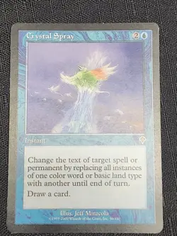 MTG- Magic The Gathering - Crystal Spray - Invasion (50/350) - Rare - LP - Image 1