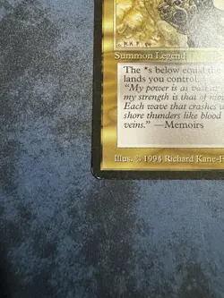 MTG Dakkon Blackblade Legends Rare EX - Image 5