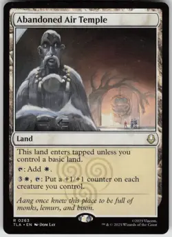 MTG Abandoned Air Temple Normal NM Avatar: The Last Airbender Magic 263 - Image 1