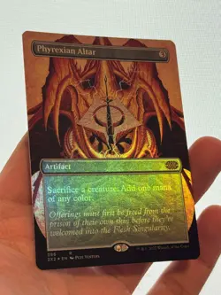 1X FOIL Phyrexian Altar BORDERLESS MINT MTG Magic 2X2 Commander Staple CEDH - Image 3