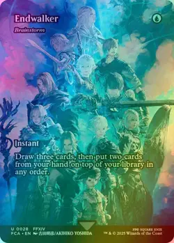 MTG - Endwalker - Brainstorm - FCA 28 - Foil - Image 1