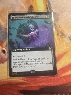 MTG - 1x The Grim Captain's Locker - Lost Caverns of Ixalan - NM - Extended Art - Image 2