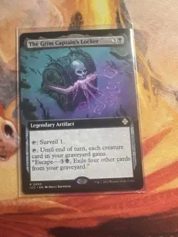 MTG - 1x The Grim Captain's Locker - Lost Caverns of Ixalan - NM - Extended Art - Image 4