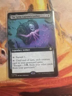 MTG - 1x The Grim Captain's Locker - Lost Caverns of Ixalan - NM - Extended Art - Image 5