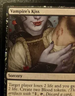 Vampire's Kiss 136/277 Common Innistrad: Crimson Vow Magic: The Gathering - Image 2