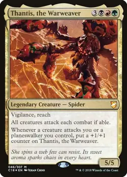 Thantis, the Warweaver - Foil C18 MP MTG - Image 1
