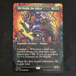 🔥 Ob Nixilis, the Fallen NONFOIL Encyclopedia 📖 Secret Lair MTG 🔥 - Image 2