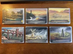 92x Sorcery Contested Realm Alpha Non-Foil Dual Land Lot Oasis Ruins ++ - Image 1