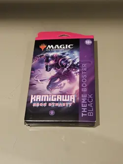 Magic The Gathering KAMIGAWA Neon Dynasty BOOSTER PACK 35 Black Theme SEALED BOX - Image 1