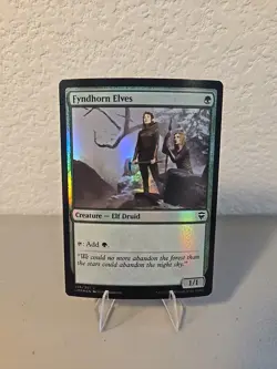 MTG Fyndhorn Elves Foil LP Commander Legends - Image 1
