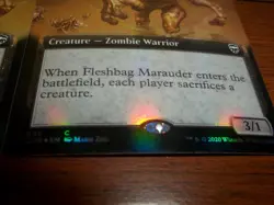 1x Fleshbag Marauder - FOIL Extended Art - Commander Legends - NM MTG Pack Fresh - Image 5