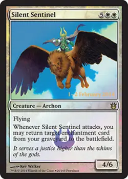 1x Silent Sentinel - Foil - Prerelease Promo NM-Mint, English Prerelease Promos - Image 1
