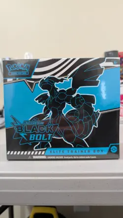 Pokemon TCG Scarlet Violet Black Bolt Elite Trainer Box ETB - SEALED ✅ - Image 1