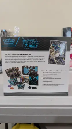 Pokemon TCG Scarlet Violet Black Bolt Elite Trainer Box ETB - SEALED ✅ - Image 3