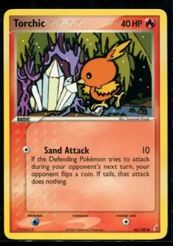 Torchic - ex Crystal Guardians 66/100 2006 NM Pokemon - Image 1