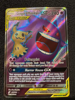 Pokemon TCG - Gengar & Mimikyu GX (164/181) [Sun & Moon: Team Up] Near Mint - Image 1