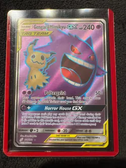 Pokemon TCG - Gengar & Mimikyu GX (164/181) [Sun & Moon: Team Up] Near Mint - Image 2