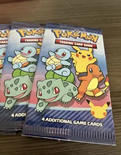 x14 Lot- Pokemon 25th Anniversary 2021 McDonalds Promo Packs Sealed New - Image 1