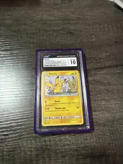 Pokemon Pikachu Team Up Blister Pk. Cosmos Holo Promo SM162 CGC 10 - Image 3