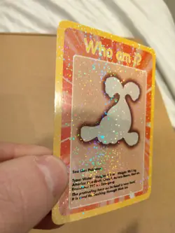 funskool who am i glitter holo pokemon seel single 2004 LP CONDITION - Image 2