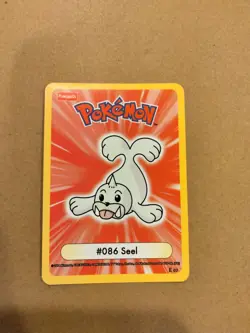 funskool who am i glitter holo pokemon seel single 2004 LP CONDITION - Image 3