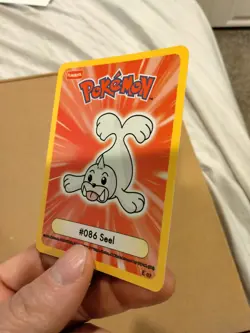 funskool who am i glitter holo pokemon seel single 2004 LP CONDITION - Image 4