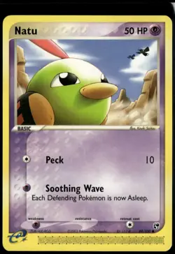 Natu - ex Sandstorm Common 69/100 2003 NM Pokemon - Image 1
