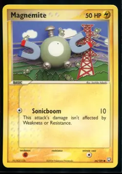 Magnemite - ex Team Rocket Returns 66/109 2004 NM Pokemon - Image 1