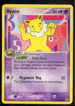 Hypno - ex FireRed & LeafGreen 25/112 2004 NM Pokemon - Image 1
