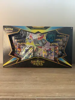 Pokemon TCG: Shining Fates Premium Collection Set Shiny Dragapult VMAX 820650808715 - Image 1