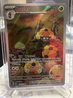 Pokemon TCG - Dottler - 184/182 Paradox Rift - Illustration Rare Full Art - Image 1