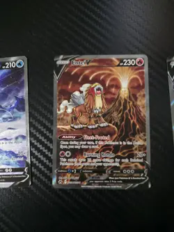 Pokemon TCG Crown Zenith Suicune v GG38, Raikou v GG41, Entei v GG36 NM - Image 3