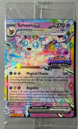 Pokemon Prismatic Evolutions Sylveon ex 041/131 Surprise Box Stamped Sealed QTY - Image 1