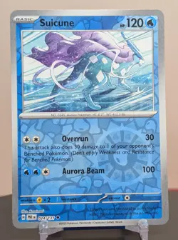 Pokemon Suicune #024/131 English Prismatic Evolutions Reverse Holo - Image 1