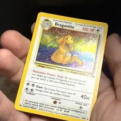 Pokemon Fossil Dragonite Holo 4/62 Unlimited Rare WOTC - Image 3