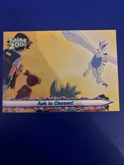 2000 TOPPS POKEMON THE MOVIE 2000 46 ASH IS CHOSEN! - Image 1