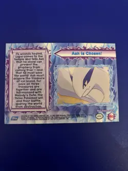 2000 TOPPS POKEMON THE MOVIE 2000 46 ASH IS CHOSEN! - Image 2