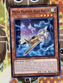 Yugioh Mecha Phantom Beast Raiten CIBR-EN030 Single - Image 1