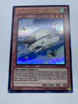 Yu-Gi-Oh! Mecha Phantom Beast Aerosguin Ultra Rare 1st Edition JOTL-EN082 MP - Image 1