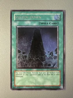 System Down Ultimate Rare CRV-EN041 Yu-Gi-Oh! NM Condition - Image 1