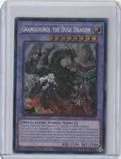 Yugioh BLTR-EN087 Granguignol the Dusk Dragon - Secret Rare 1st Edition - Image 1