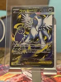 Pokemon TCG Mega Absol EX 161/132 Mega Evolutions Ultra Rare Card - NM - Image 1